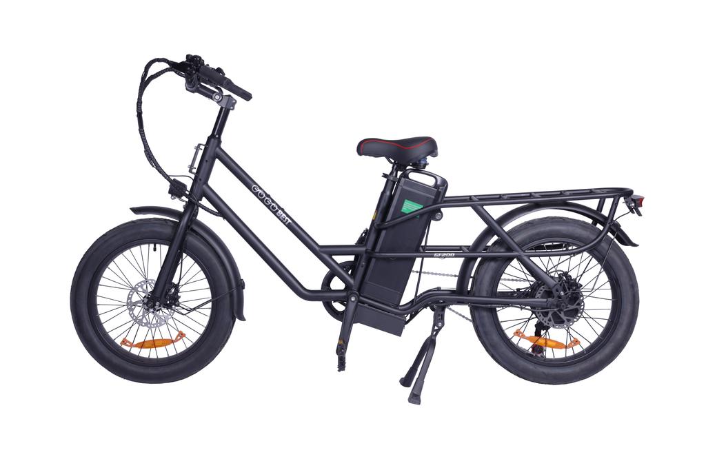 Gogobest GF200 Elektrické kolo pro dospělé 500W bezkartáčový motor 48V15,6Ah lithiová baterie 20palcová kola pro městské dojíždění