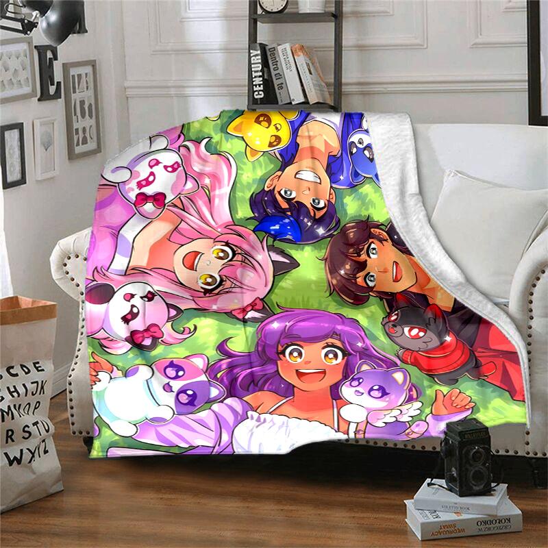 Pixel Game Flannel Blanket Soft Warm All-Season Throw, Design for Camping, Car Travel, Hiking Sofa, Bed, Office Perfect Gift for Parties