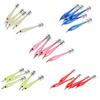 5pc Noctilucent Squid Lure Hook Cuttlefish Saltwater Fishing Lure Hard Baits
