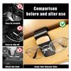 AAAYN1 Car Sun Visor Eyeglass Hanger Stainless Storage Holder Clip For Opel Insignia Corsa Zafira Mokka Grandland MOVANO Ampera