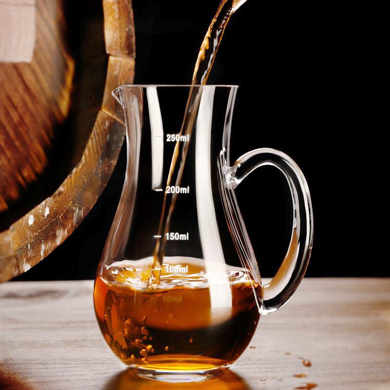 100ml/150ml/250ml Weindekantierer Chinesischer Stil Weinausgießer Cocktailglas Whiskeykaraffe Weintrenner Haushaltszubehör
