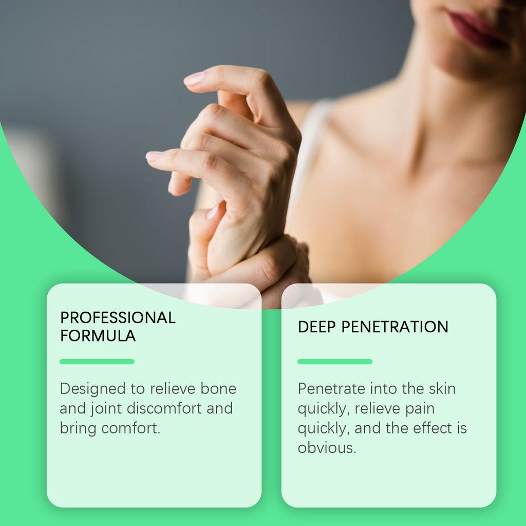 Houkea Joint Relief Cream Soothing Joint Discomfort Enhancing Vitality Gentle Body Massage Care Balm 75g