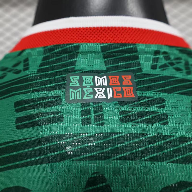 Mexico Mexico Player Version Jersey National Team Short-Sleeved T-Shirt Football Jersey