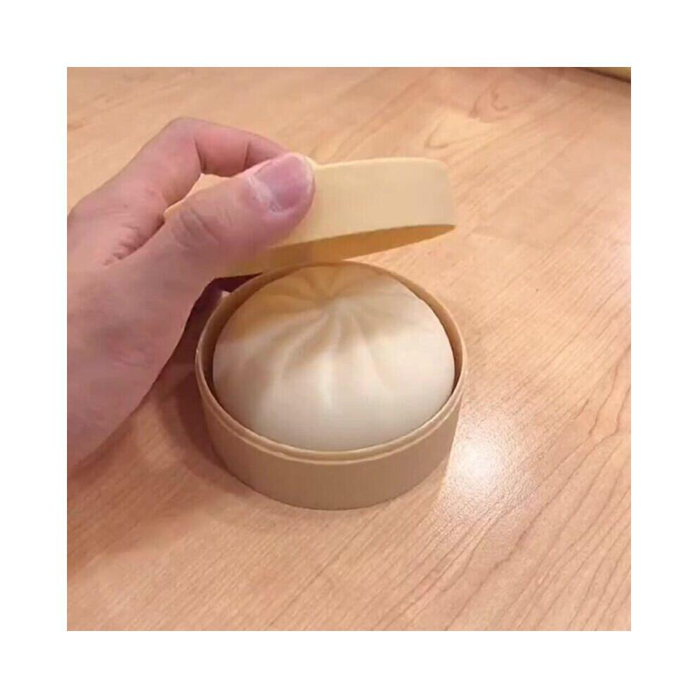 Bun Fidget Toy Squishy Squeeze Stress Ball Reliever