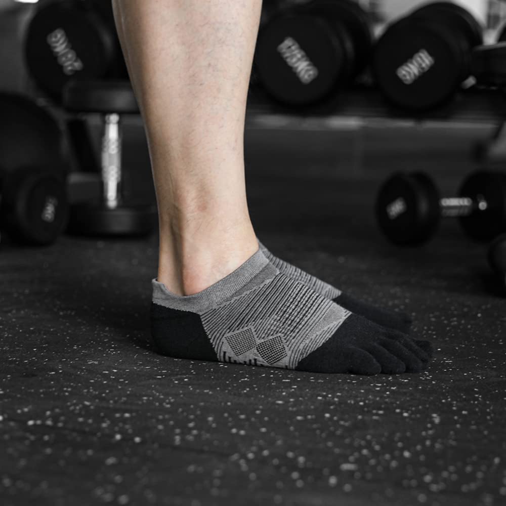 WRELS Running Sports Compression Socks for Men and Sizes for and Deodorizing Size Five-Toe Socks, Socks, Five-Toe Women, 22-27cm, Marathons, Golf,