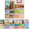 Wooden Traffic Busy Book Educational Toy With Puzzles And Stickers For Preschool Kids