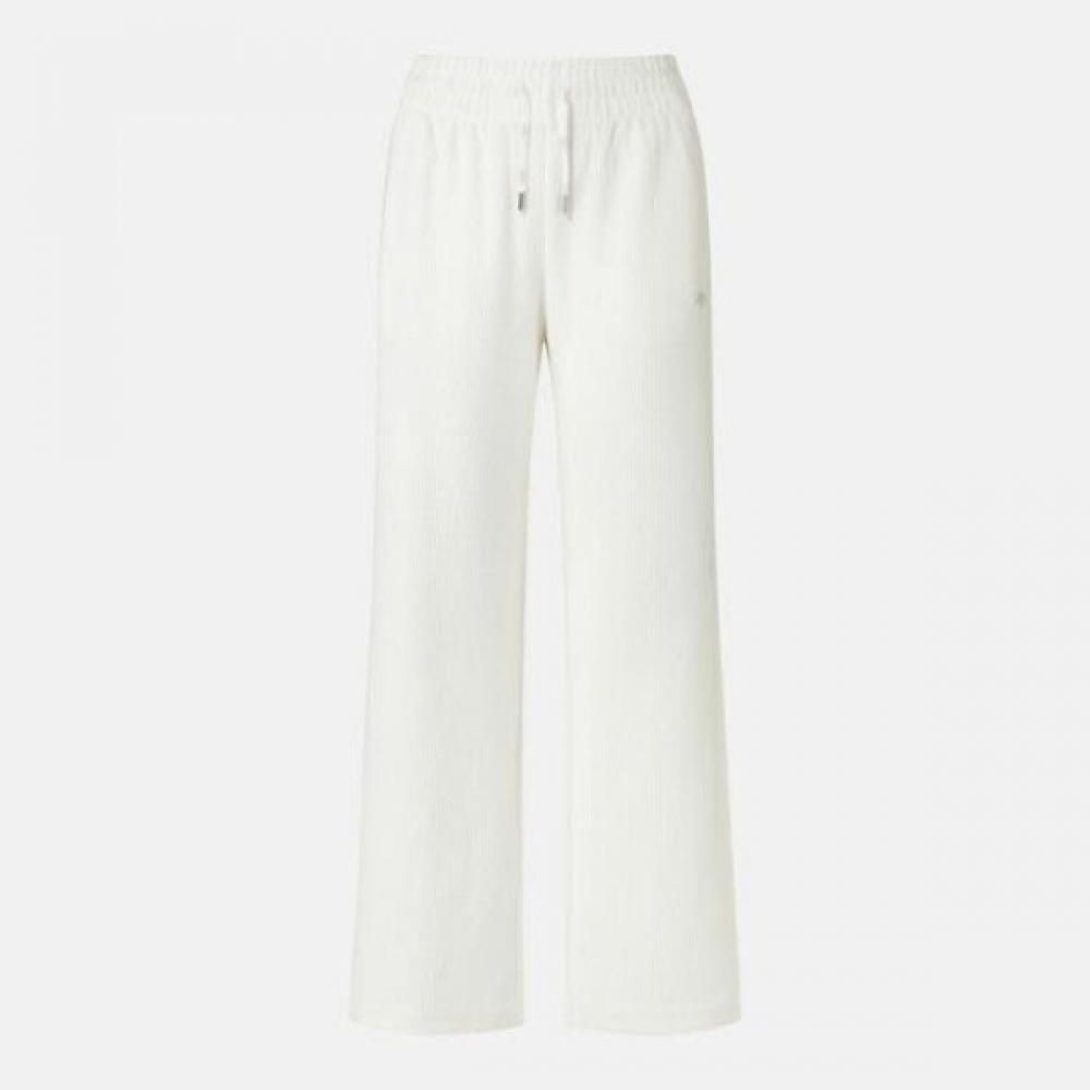 

DeScent PantS Cqk Sq122pfp21 Crm Women S Wide Fit Knit PantS Cream 65