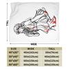 Warm BlanketsGirls Boys Camping Mirai Nikki Gasai Yuno Bedding Throws  Flannel Bedspread For Couch Bed Fashion Sofa Bed Cover