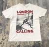 The Clash London Calling Band T-Shirt Unisex Cotton Tee All Size S -5XL Unisex T-Shirt