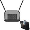 HUIKKJP Car Storage Storage Car Net Seat Back Large Stain Scratch Seat Gap Bag Trunk Small Item Pleasant Easy Black Pocket, Bag, Pocket, Pocket,