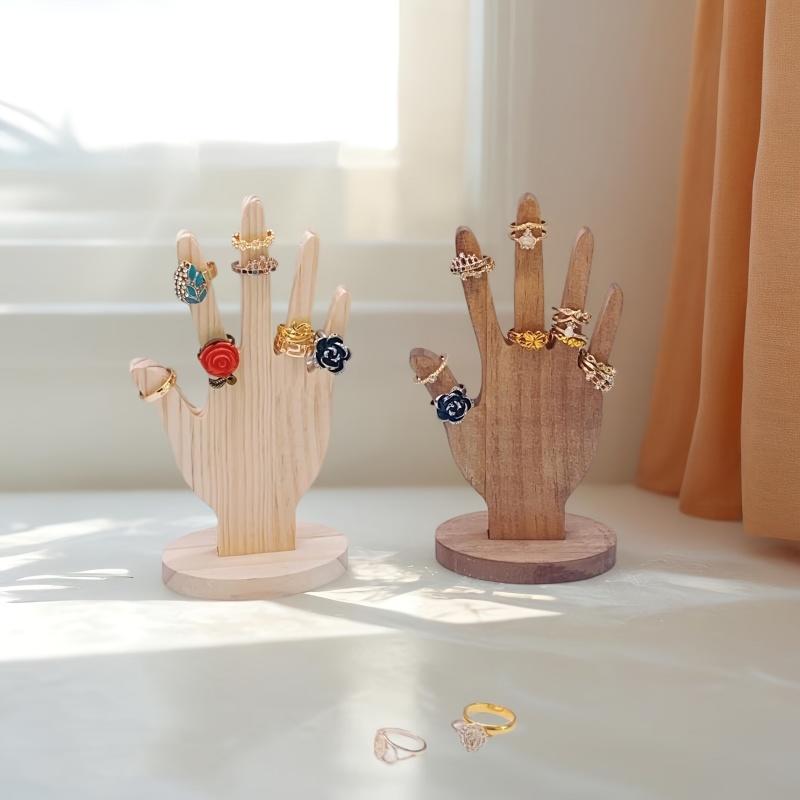 Creative Hand Shape Necklace Bracelet Keychain Pendant Jewelry Organizer Display Holder Rack Ring Organizer Display Rack