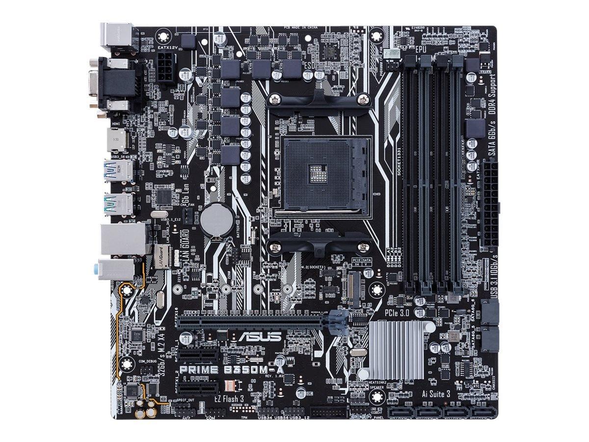 

Материнська плата ASUSTeK AMD B350 PRIME B350M-A [ATX]