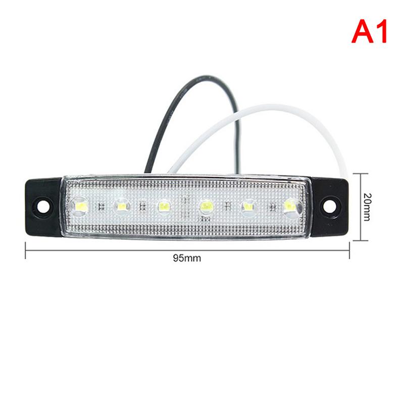 

12V 6 Smd Led Car Bus Truck Trailer Lorry Side Marker Indicator Light Side Lamp A1