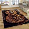Dream Violin Cello Music Instrument Carpet Rug for Home Living Room Bedroom Sofa Doormat Decor,kids Area Rug Non-slip Floor Mat