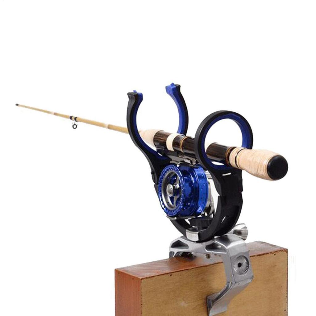 Fishing Pole Holders With Clamp Adjustable Stable Aluminium Alloy Fishing Gear for Kayaks Yachts Pontoons Bass