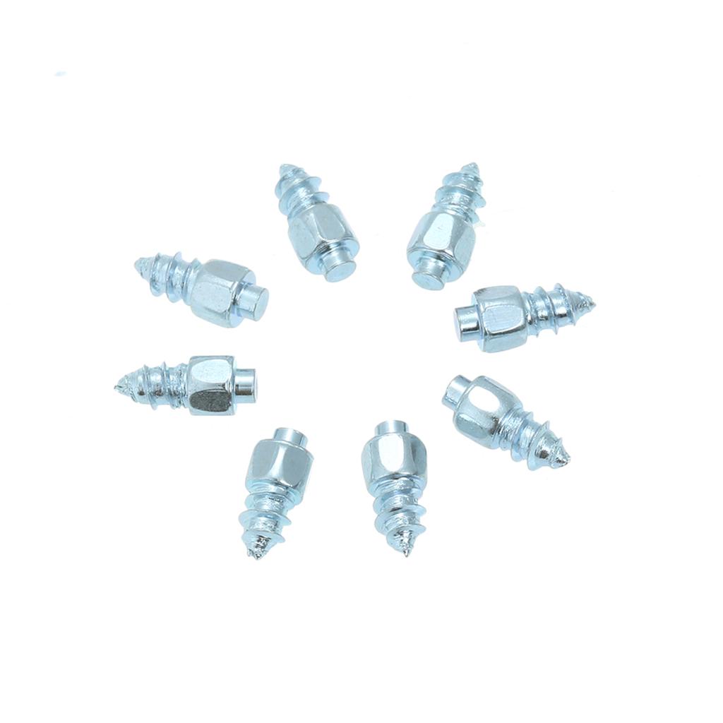 Snow Tire Studs Winter Tire Screws Ice Traction Spikes 200PCS Heavy Duty Steel Alloy Anti-Skid Screws for Car Truck Motorcycle with Drill Sleeve Easy