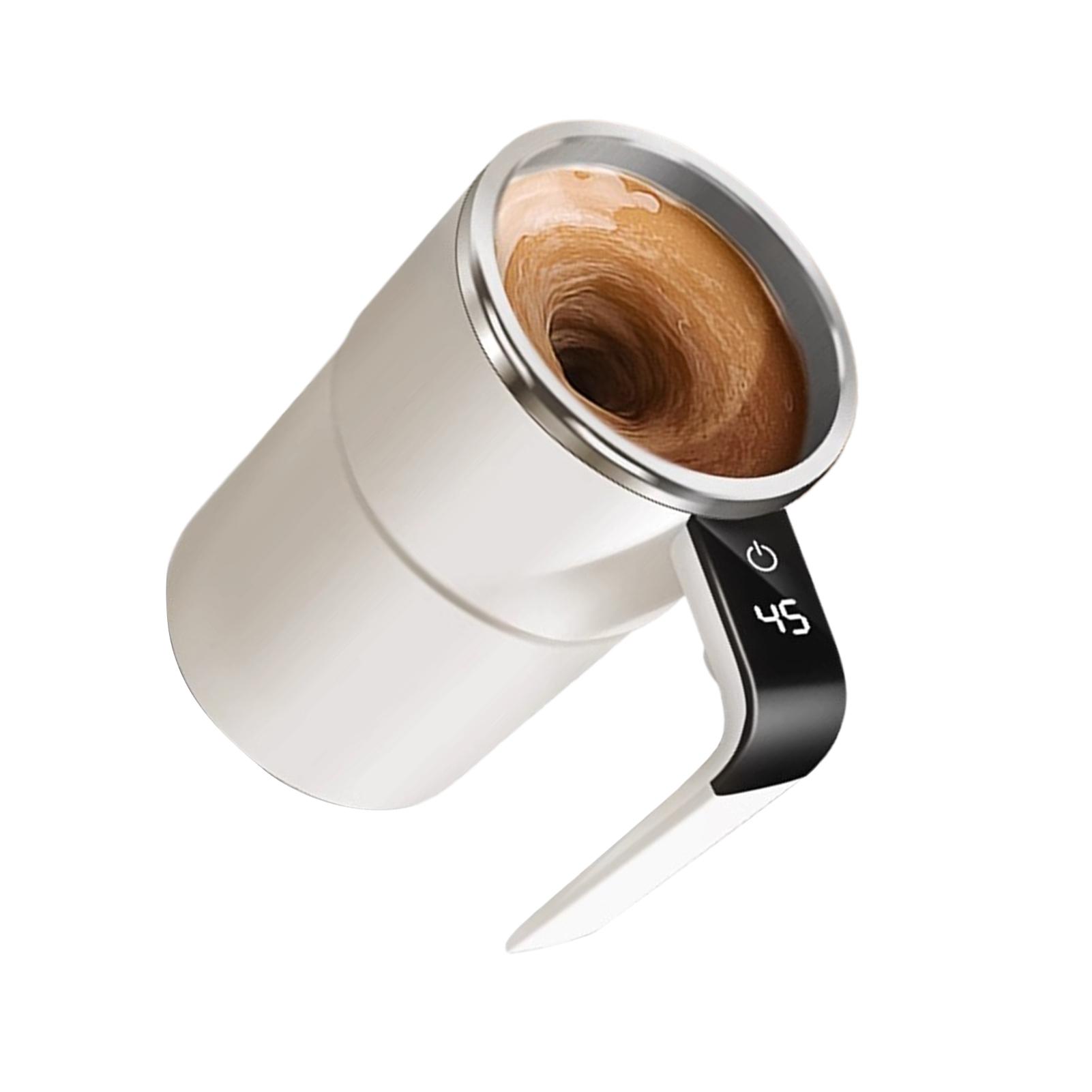 

Изолированная чашка с интеллектуальным дисплеем измерения температуры Кружка для активного отдыха на свежем воздухе Кофейная чашка белый