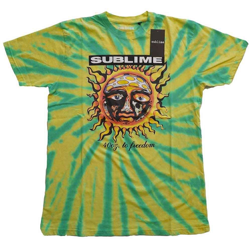 

Sublime 40oz To Freedom T-Shirt Green New Unisex T-Shirt L