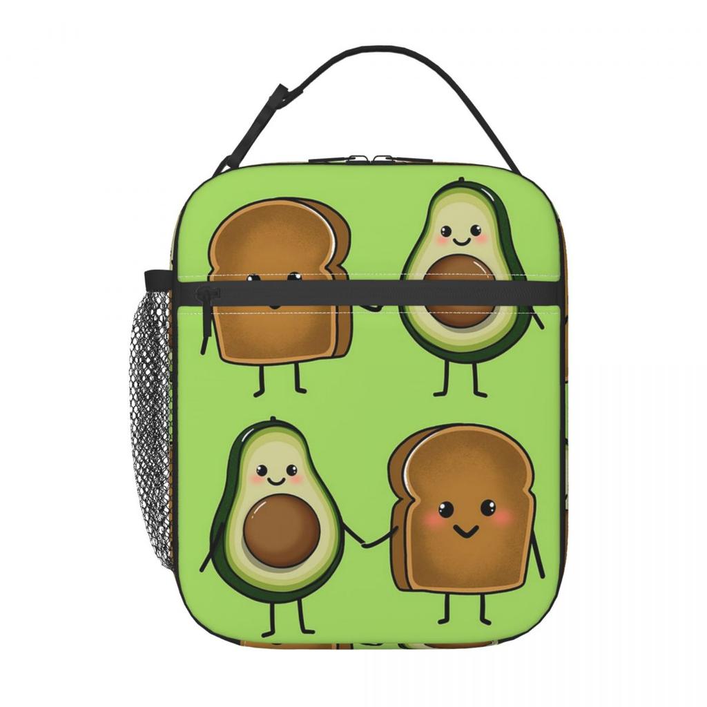 Avocado Brottasse Flasche Frühstück Isoliert Lunchtasche für Büro Kühltasche Thermisch Lebensmittelbox Tragetasche Auslaufsicher Lunchboxen Behälter