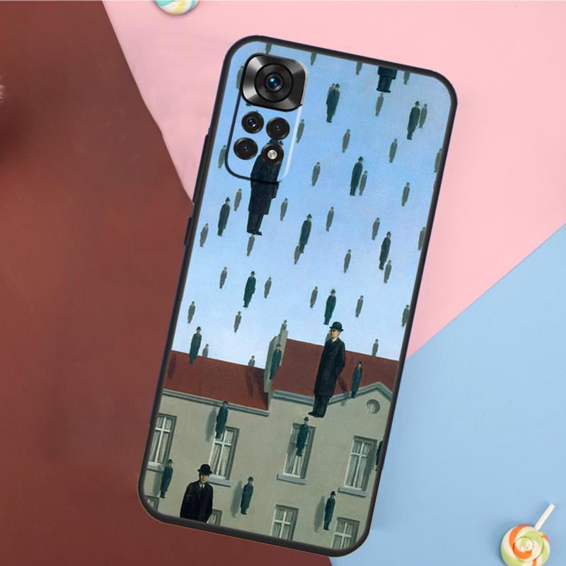 Rene Magritte Cover For Xiaomi Redmi Note 13 Pro 14 12 11 9 10 9S 10S 11S 12S Redmi 10C 12C 13C 14C Case