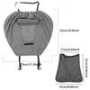 1Pc Travel Accessories Pure Color Easy To Install Stroller Awning Accessories High Landscape Two-Way Light-Shielding Anti-Uv Sunshade Travel Port