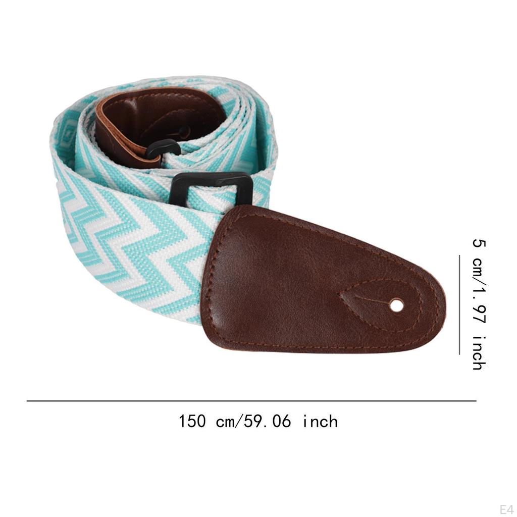 Guitar Bass Strap Adjustable Music Instrument Accessories for