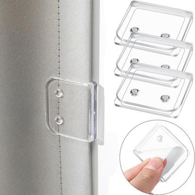 Shower Curtain Clips Door Curtain Clamp No Punching Shower Curtain Clip