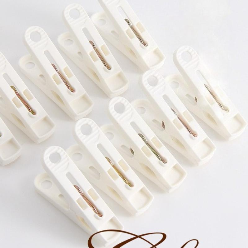 Multi-Purpose Laundry Clips Set - Clips for Bedding & Mini Clips for Socks, Underwear, Clothes Hanging Organizer Household Use