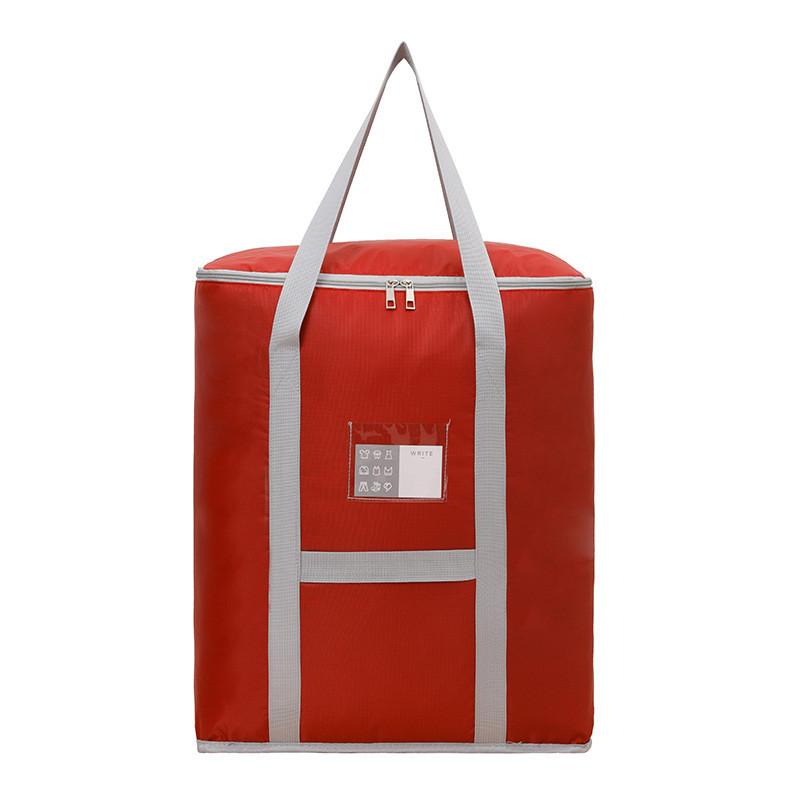 

Moving Storage Bag With Waterproof Oxford Cloth For Bedroom Closet Organization красный