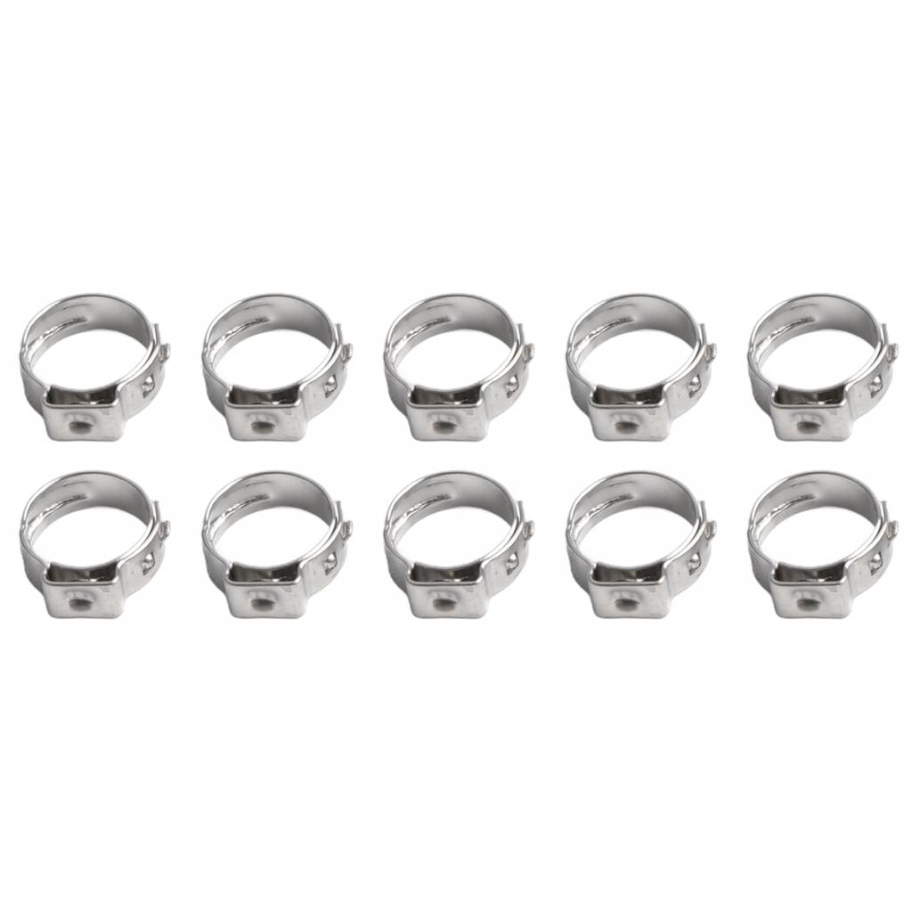 Klämkopplingar PEX Rostfritt Stål Klämring Färdig för Långvarig Styrka