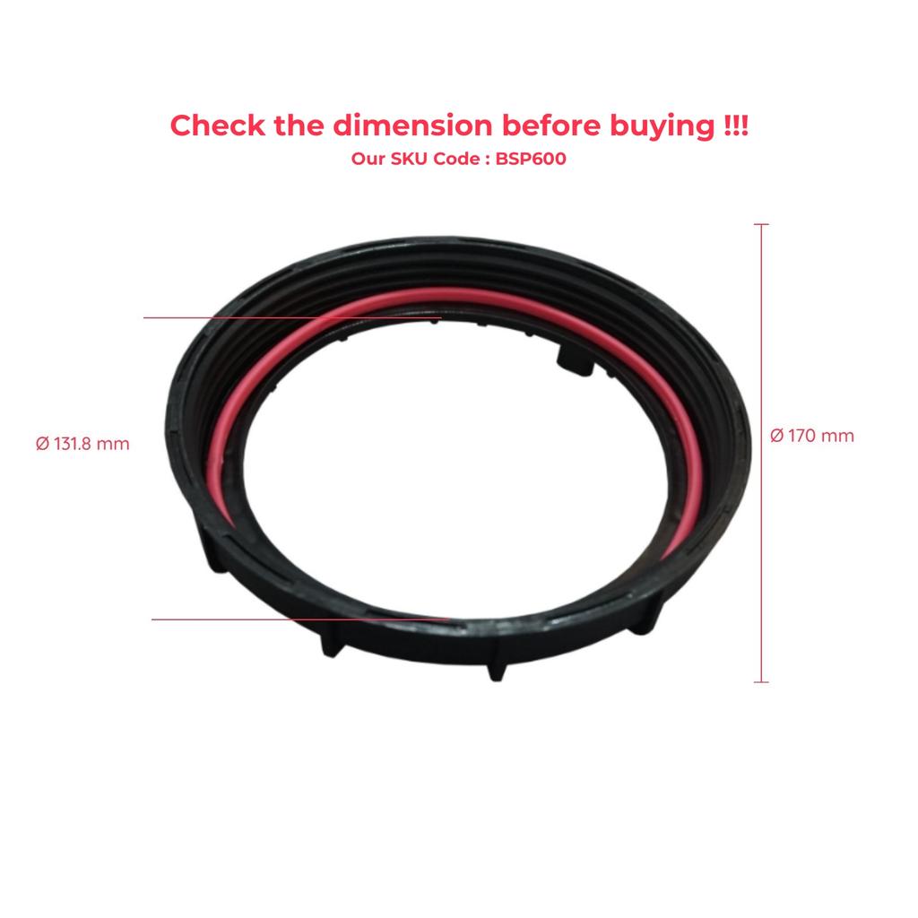 BSP600 Drivstofftankpumpe Låselokk Tetningsring for Citroen C2 C3 C4 C5 Berlingo Peugeot 206 207 208 307 308 406 508 153129