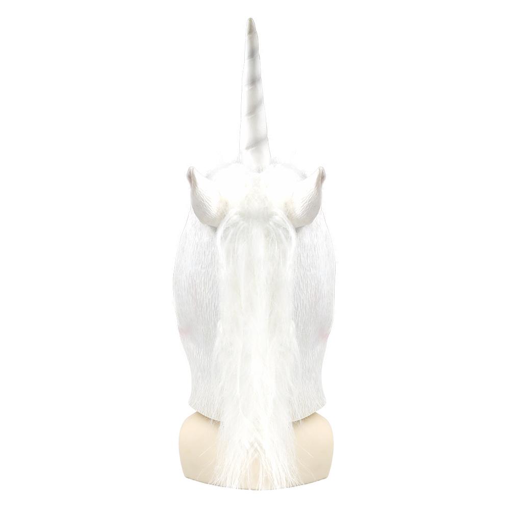 Novelty Unicorn Head Latex Masks Halloween Funny Adult Costume Party Accessories