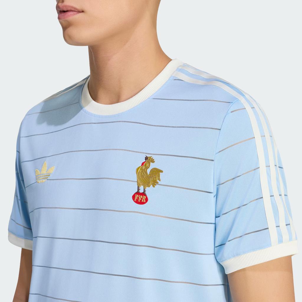 adidas Originals RUGBY FRANCE 120 YEARS CRUNCH T Shirt Men's KD9869