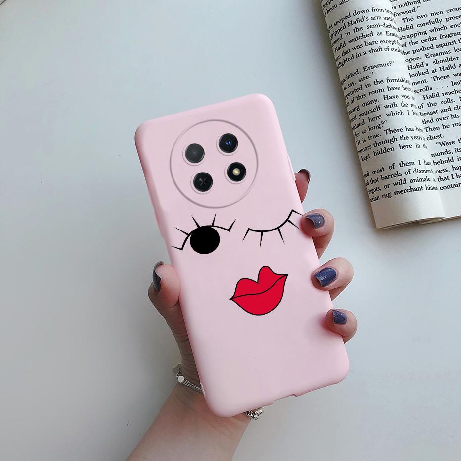 For Huawei Nova Y91 Case 2023 Cute Cat Cartoon Funda Soft Silicone Back Cover For Huawei NovaY91 Y 91 STG-LX1 STG-LX2 Phone Case