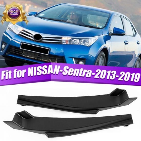 Windshield Front Wiper Side Cowl Extension Covers 2X For Nissan Sentra 2013-2019
