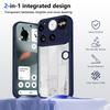For Nothing Phone (3) 5G Case Matte Skin Touch Clear PC+TPU Shockproof Phone Back Cover