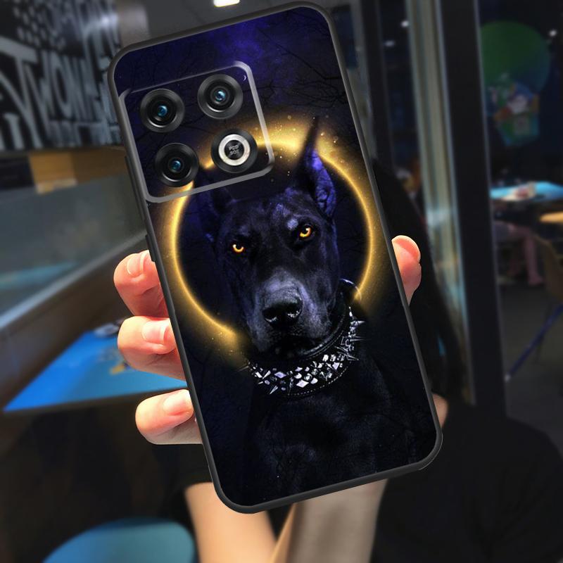 Animal Doberman Dog Funda For OnePlus 12 12R 13 R 11 9 10 Pro 8T 9RT 10T OnePlus Nord N20 N30 CE 4 2 3 Lite Case