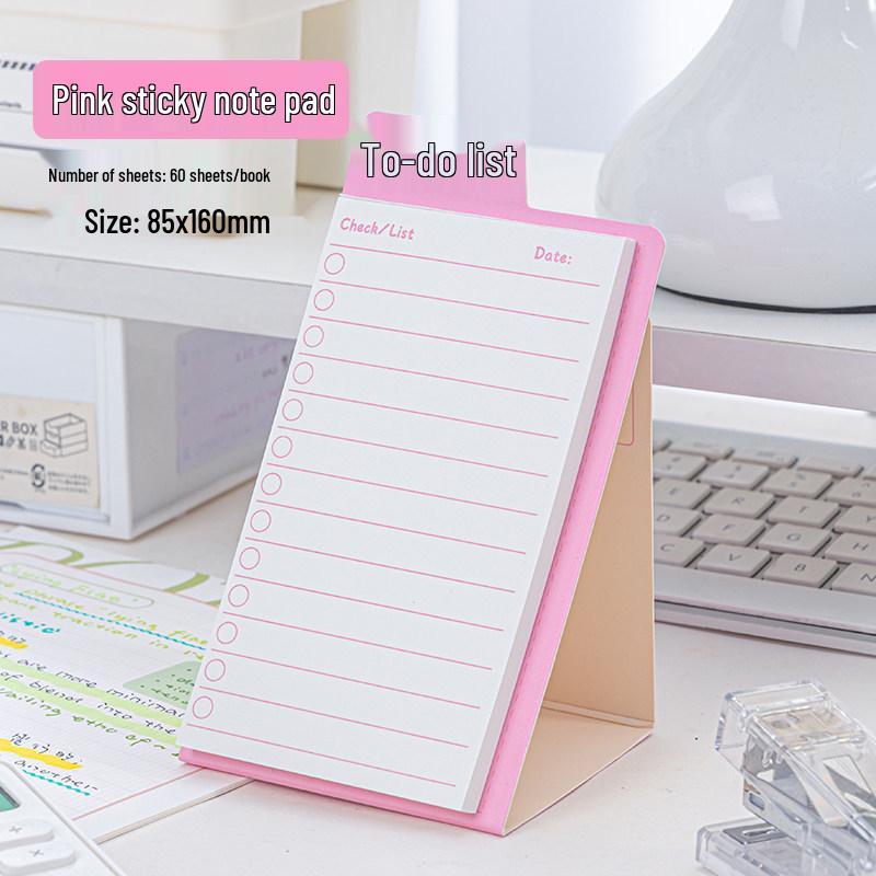 High-Value Stand-Up Sticky Note Pad for Elementary Students - Tearable Non-Adhesive Mini Notebook
