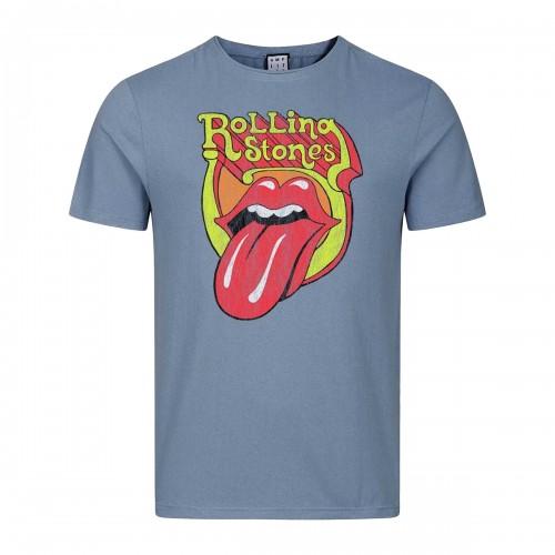 Amplified Unisex Adult Bootleg Tongue The Rolling Stones T-Shirt