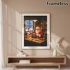 5D Diamond Painting Kit Christmas Santa Full Drill Canvas Art DIY Rhinestone Craft for Bedroom Living Room Wall Decoration