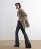Epelle Moren Shearling Wool Collar Coat