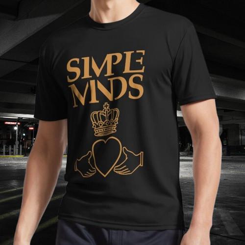 Simple Minds Logo Essential Active T-Shirt Funny Size American Unisex T- Shirt S разноцветный