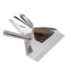 French Fries Shovel Rustproof Stainless Steel Food French Fry Popcorn Shovel French Fry Bagger Scooper for Cinemas