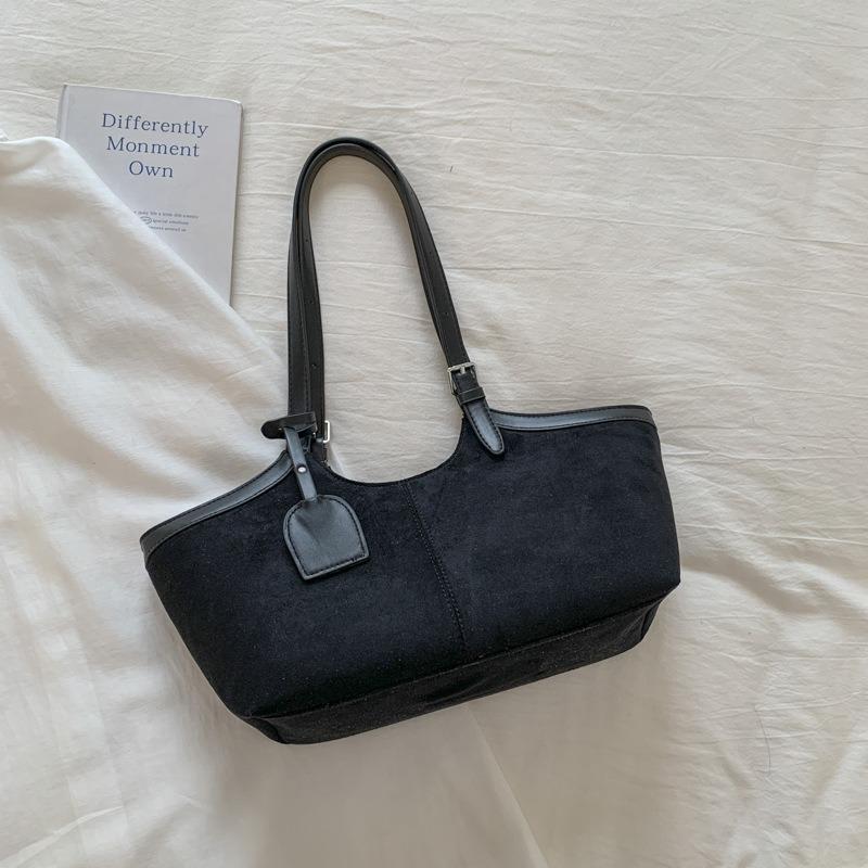 Autumn New Wind Tote Bag Women's Large-capacity Niche High-value Shoulder Bag Retro