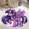 Little Pony Area Rug Suitable For Bedrooms Outdoor Playrooms Game Room Antislip Carpet Decorate Offices Spiritual Gift