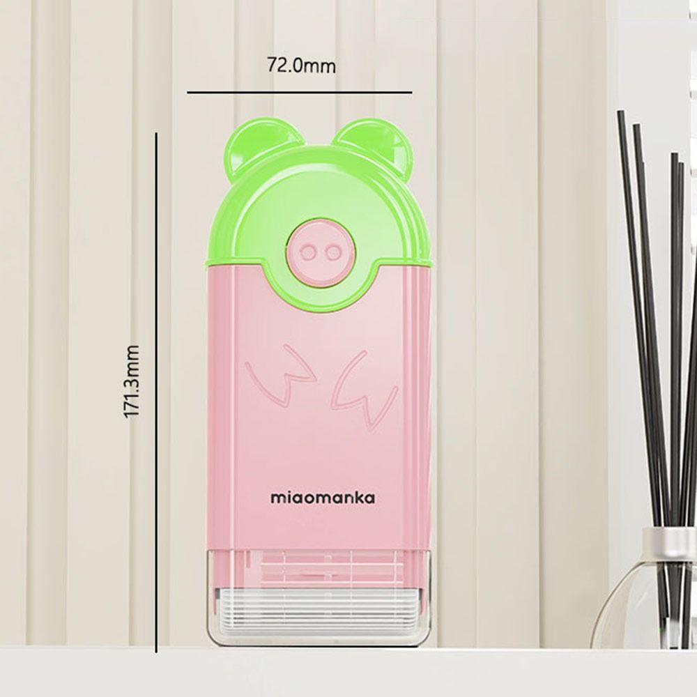 Waterproof Rolling Soap Holder Plastic with Foaming Roller Self-Draining Soap Box Sealing Portable Roller Soap Dispenser