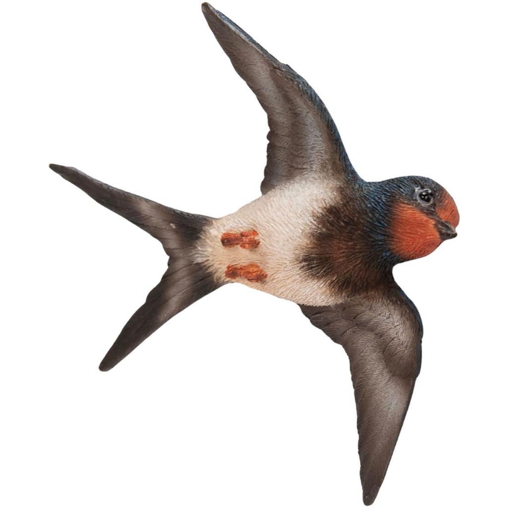 Ubia Mini Rândunică Planând x x Păpușă Animal Grădină Drăguț H24142 Magnet, 6.5 1.6 5.8 cm, Figurine, Ornament, Decor, Realist, Pasăre,