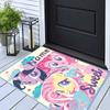 Little Pony (8) Customize your name rug, office chair cushion, home bedroom living room gift.