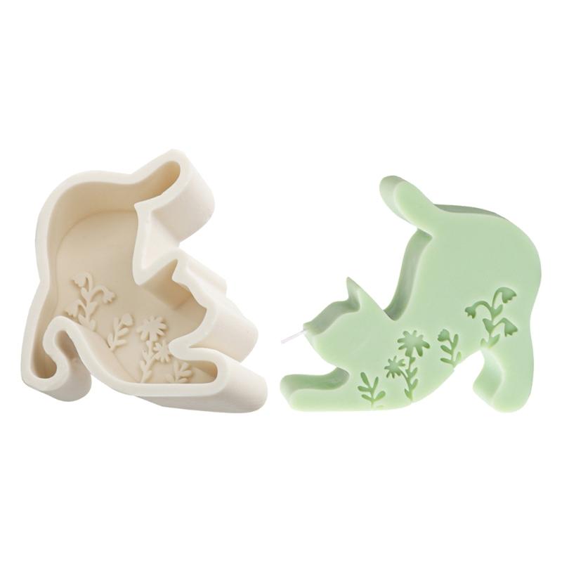 Silicone Crafting Mold Candle Moulds Resin Art Moulds Animal Shape Craft Molds Candle Making Molds for Hand-Making