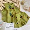 Girls' Chinese-Style Camisole and Shorts Set - Summer Collection